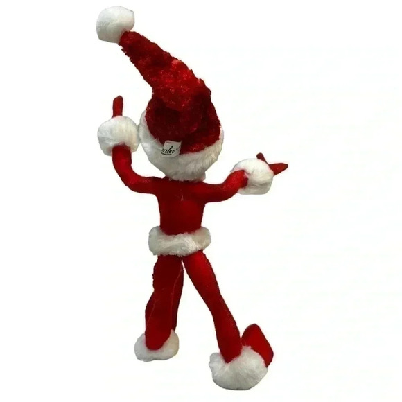 Annalee Christmas Elf in Santa Suit Shelf Sitter 2012 - Picture 3 of 6